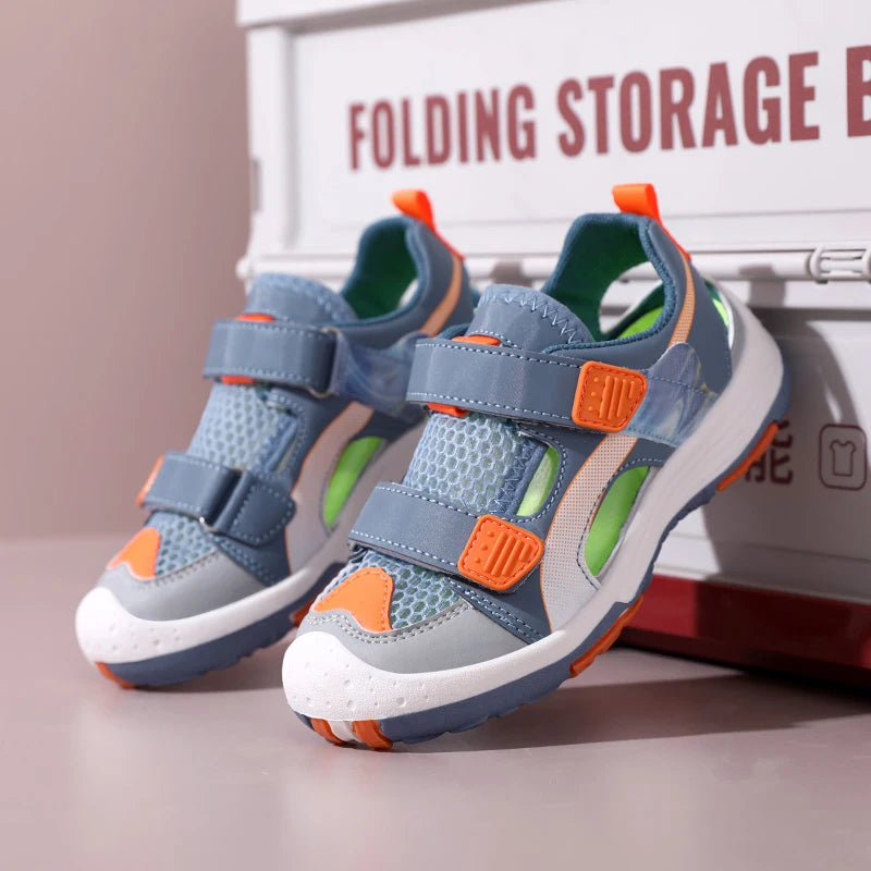 Boys' Summer Sandals – Non-Slip Casual Sports Sandals with Designer-Inspired Style for Kids