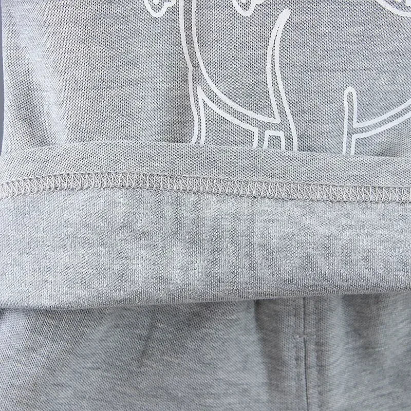 Summer Children Clothes Baby Boys Clothes Set Dinosaur Printed Turn-down Collar T-Shirts Tops+ Shorts 2PCS/Suit Infant Clothing