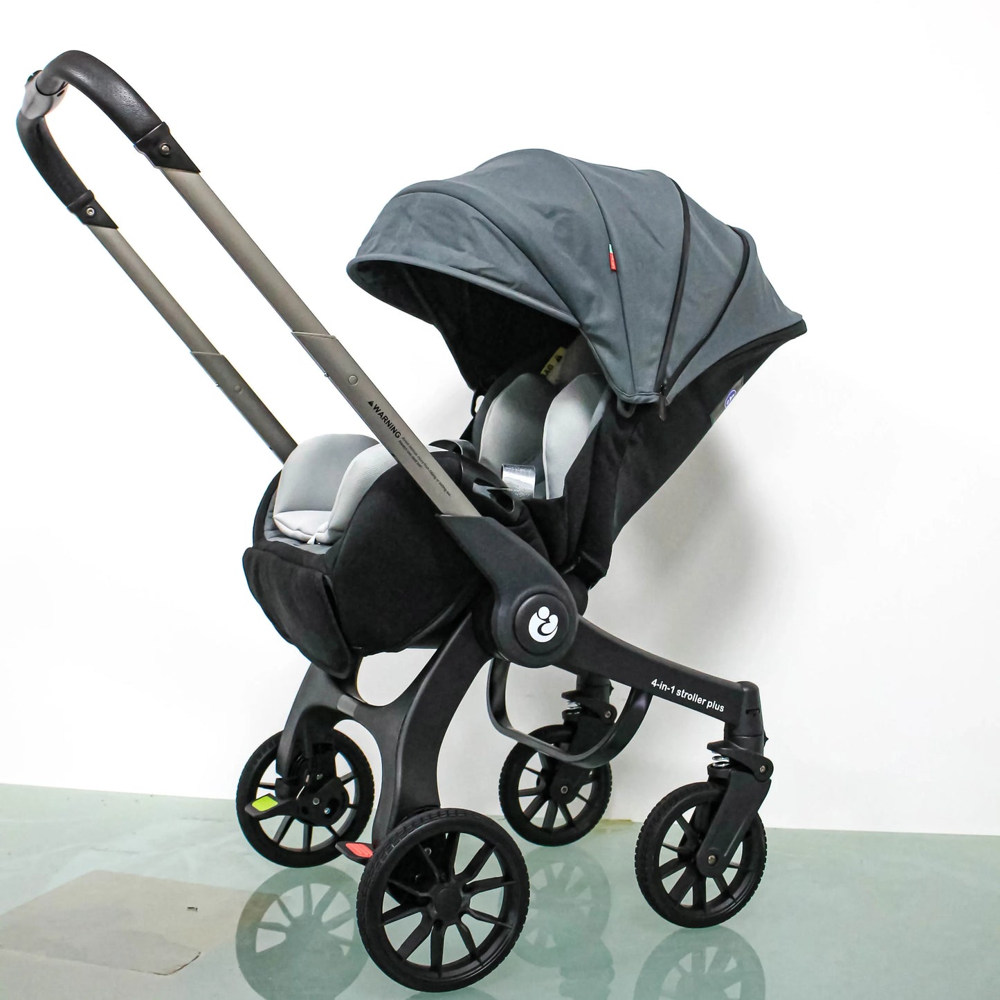 EU STOCK 4in1 baby stroller two-way Multifunctional newborn baby stroller 3in1 Foldable Basket type seat Lightweight Travel Pram