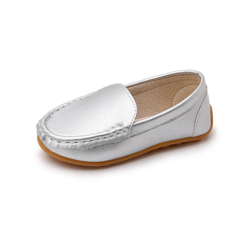 туфли Fashion Kid Casual Shoe New Soft Sole Single Shoe Comfortable Sports Shoe Flat Shoe Kid Shoe British Leather Shoe Boy Shoe