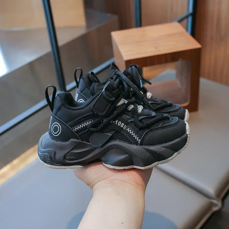 Children's Sneakers Spring Autumn Versatile Kids School Running Shoes Fashion Non-slip Boys Girls Sports Tennis Shoes Breathable