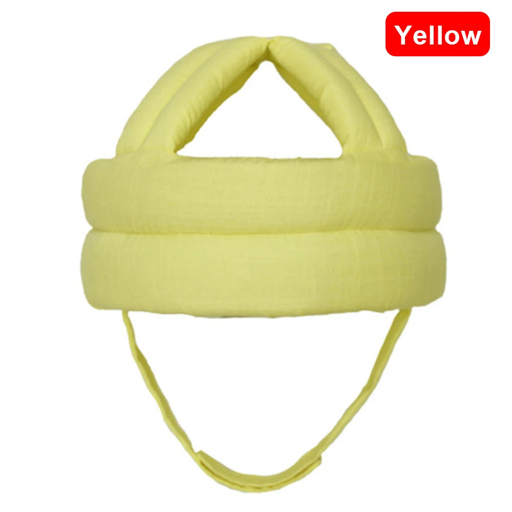 Baby Helmet Safety Cap For Babies Boys Girls Summer Breathable Cotton Mesh Hat Children Crawl Walk Playing Infant Anti Collision