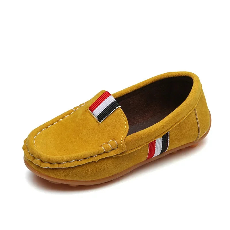 Fashion Soft Boys Shoes Kids Loafers Slip-on Children's Casual Sneakers For Toddler Big Boys 4 Colors Classic Classical Version