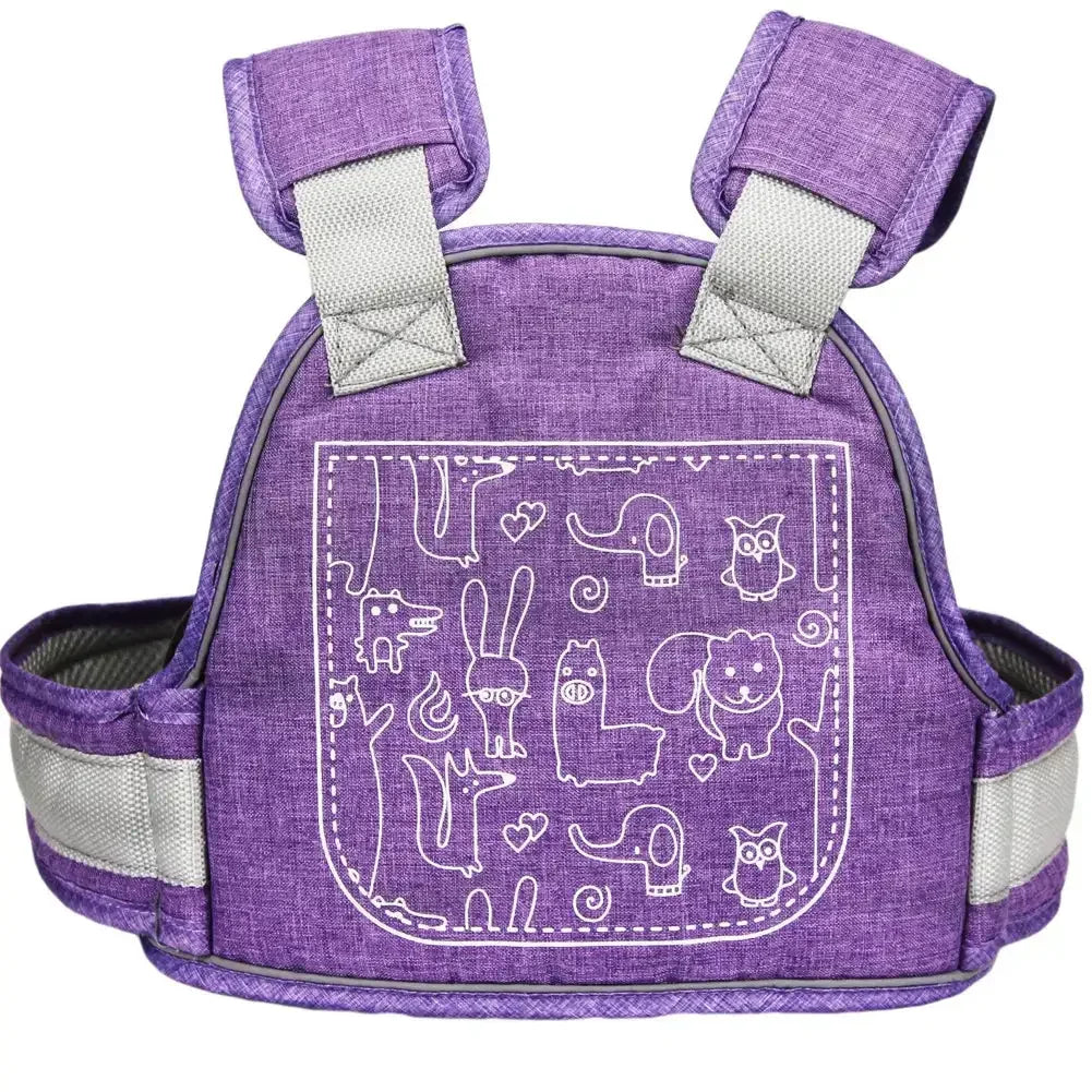 Cute Kids Motorcycle Seat Belt Universal Seat Safety Belts Adjustable Antidrop Protector Baby Electric Bike Baby Car Accessories