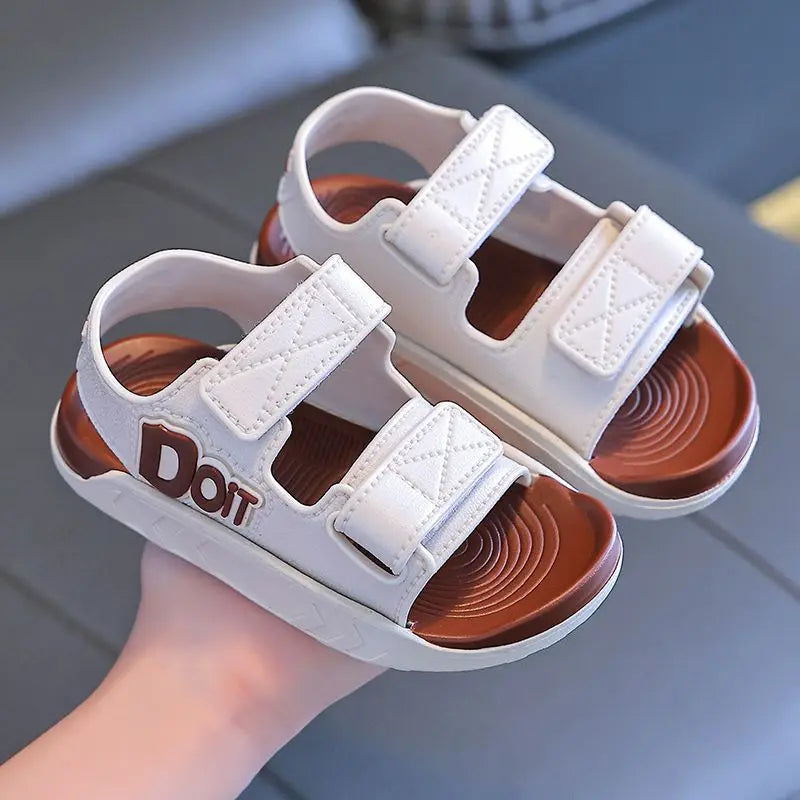 Summer Breathable Kids' Sandals – Soft Sole, Non-Slip Rubber Shoes for Baby Boys and Girls, Toddlers & Young Children