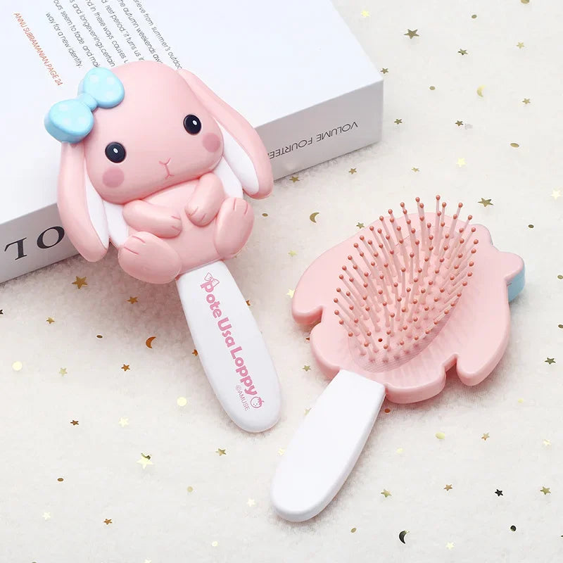 Baby Cute Cartoon Combs for Kids Air Cushion Massage Brushes Girls Children Princess Dress Make Up Hair Care Edge Brush Gifts