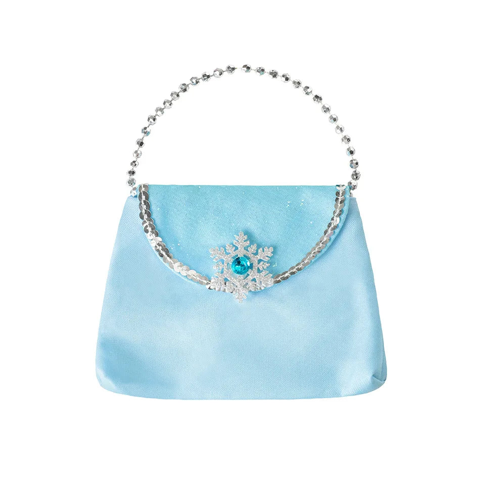 Princess Cinderella Girls Blue Butterfly Magic Wand Crown Crystal High Heel Necklace Dress Up Jerlwery Girl Cosplay Toy