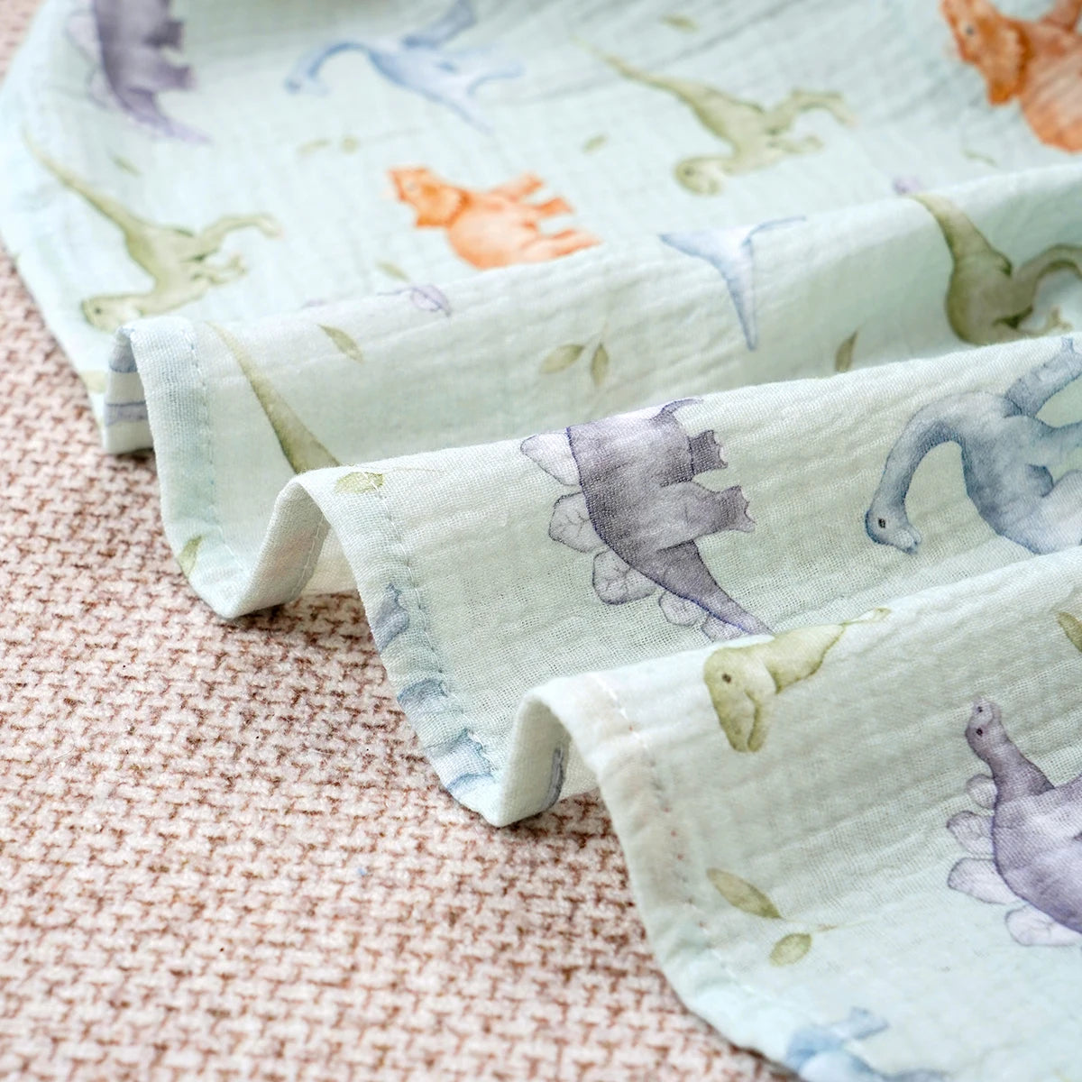 Kangobaby #My Soft Life# 100% Cotton Baby Muslin Blanket Infant Bath Towel Size 80x80cm