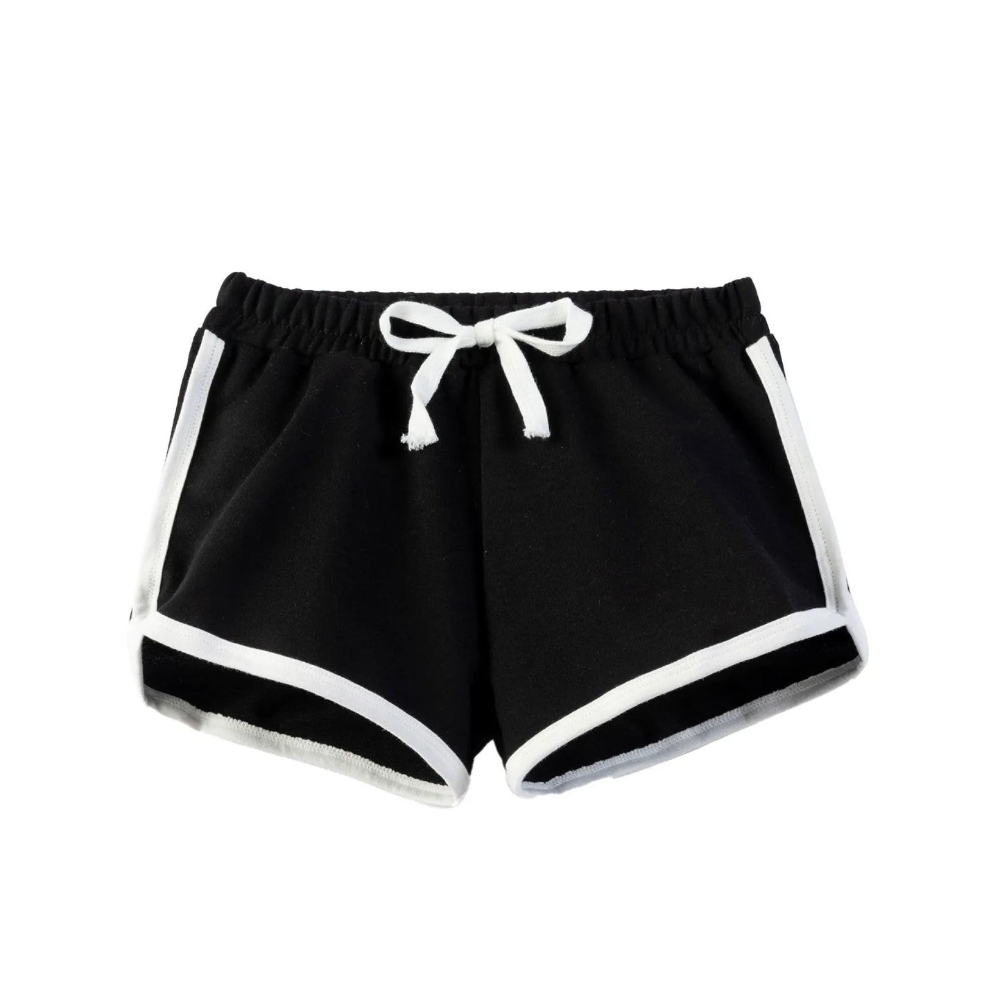 Girls' Solid Color Loose Casual Outerwear Sports Hot Pants Shorts Sleepwear Shorts Sleepwear
