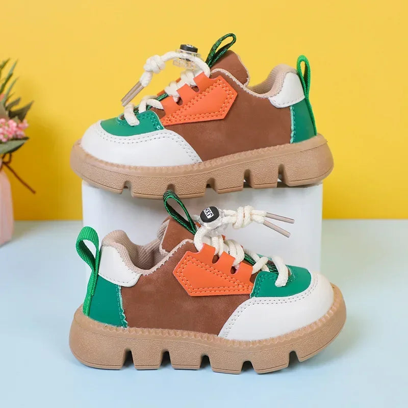Personalised Flat Heel Children Sneaker Fashion Low Top Kids Shoes Child Leisure Spring Fall tenis Shoes Student Sneakers G10255