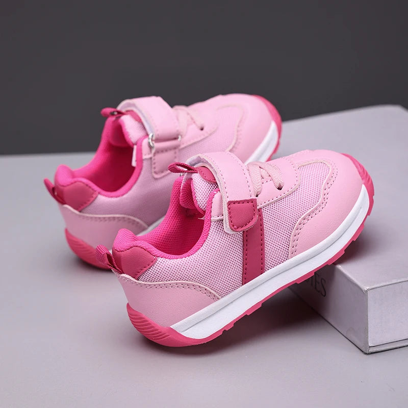 New Spring and Autumn Children Casual Sports Shoes High Quality Anti Slip Walking Shoes for Girl Boy Cute Baby Prewalker Shoes