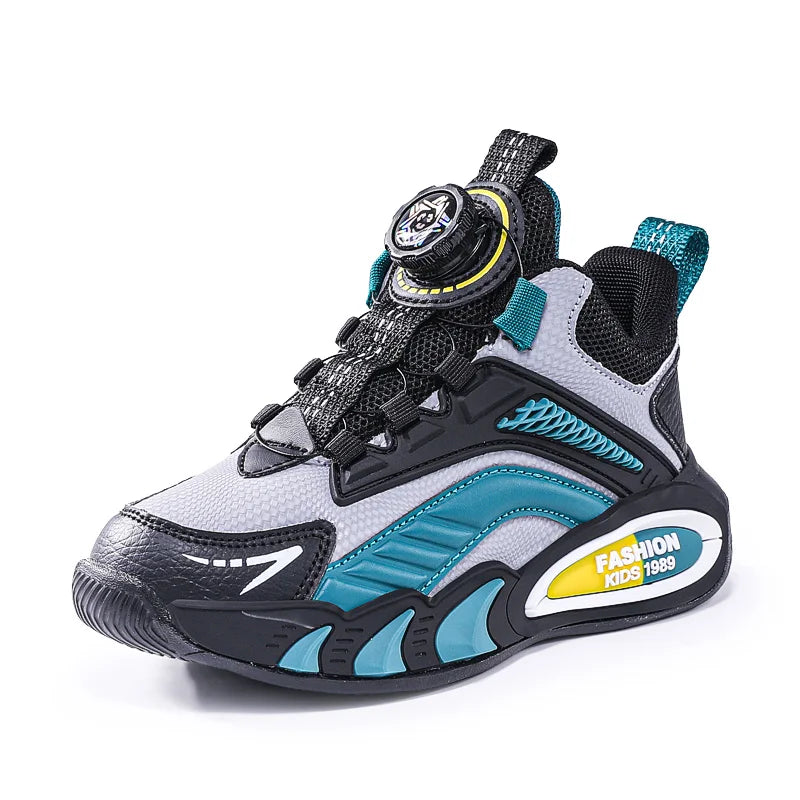 New Arrival Children Shoes Girls Boys Fashion Sneakers Comfortable Kids Sports Shoes Breathable Casual Leather Outdoor Shoe