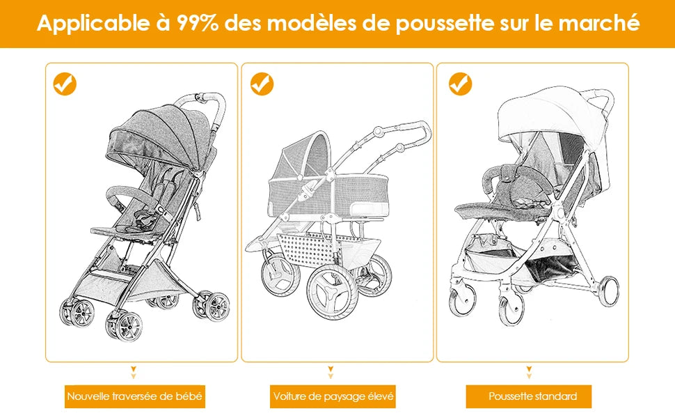 Portable Buggy Board With Seat Universal Kiddy Boards Pram Standing Board 360° Rotation Pram Accessory For Children 25kg