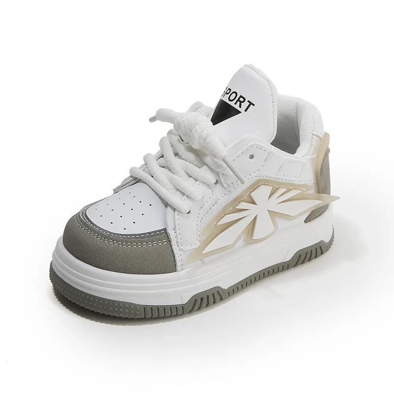 2025 New Spring Childrens Sneakers Boys Sport Shoes Girls Non-slip Casual Shoes High Top Student Shoes Toddler Shoe