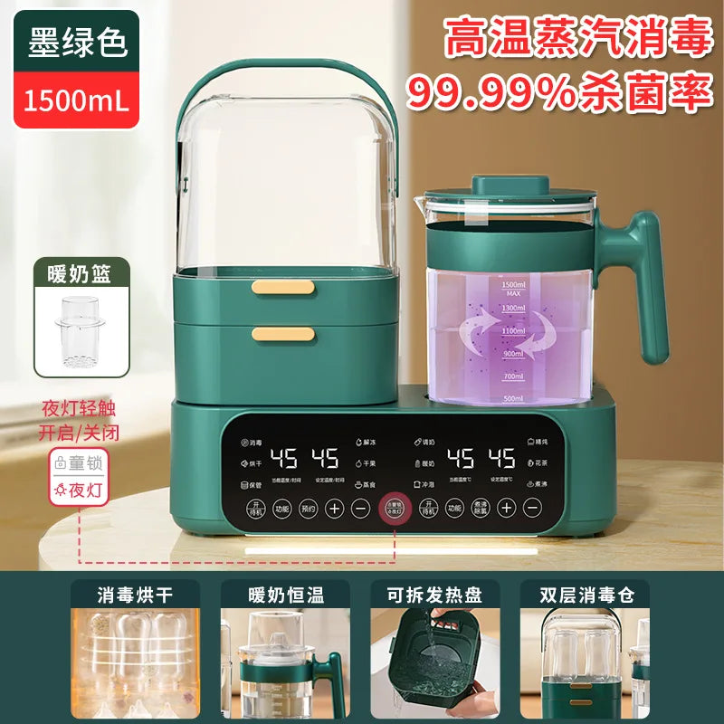 KH-8869 Newly upgraded professional intelligent constant temperature milk regulator  Baby bottle sterilizer Kettle