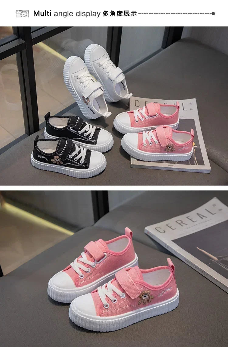2025Kids Sneakers Toddler Fashion Sports Shoes for Boys Girls Flats Walking Shoes Soft Sole Kids Sneakers