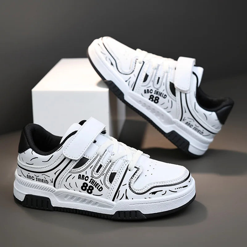New Four Seasons Small White Shoes board shoes children sports casual shoes 8 colors 28-39
