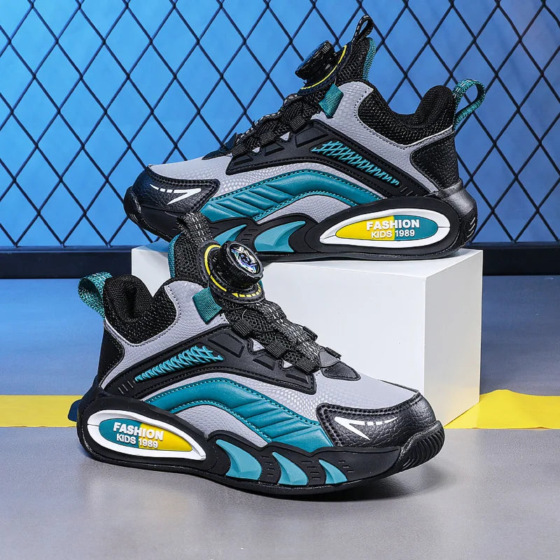 New Arrival Children Shoes Girls Boys Fashion Sneakers Comfortable Kids Sports Shoes Breathable Casual Leather Outdoor Shoe