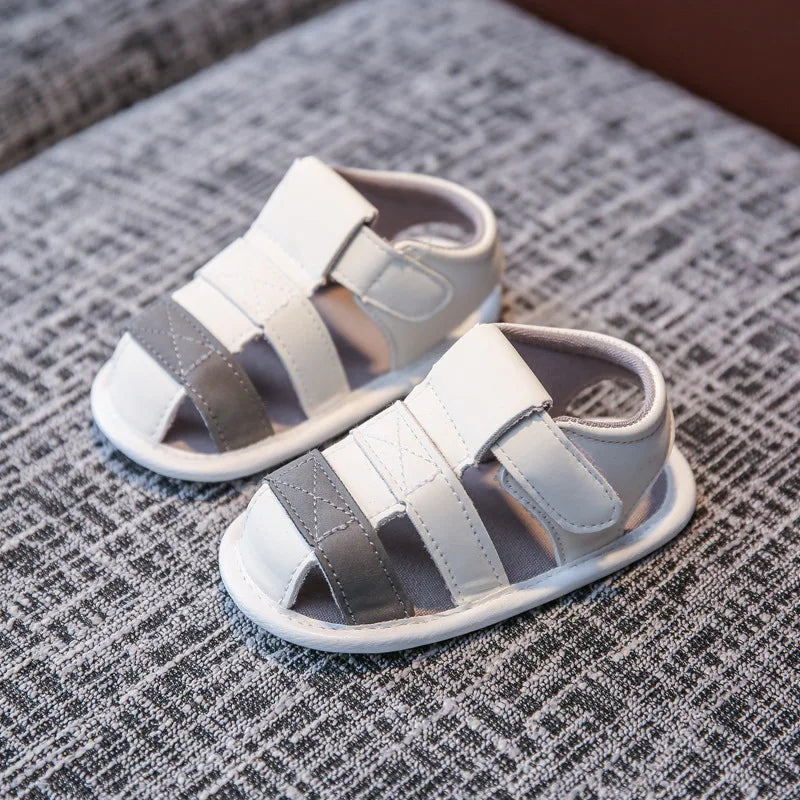 Infant Baby Boys Girls Sandals Summer Baby Flat Shoes Newborn Crib Shoes First Walkers Prewalkers Shoes