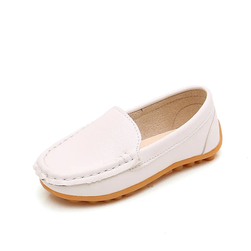 туфли Fashion Kid Casual Shoe New Soft Sole Single Shoe Comfortable Sports Shoe Flat Shoe Kid Shoe British Leather Shoe Boy Shoe