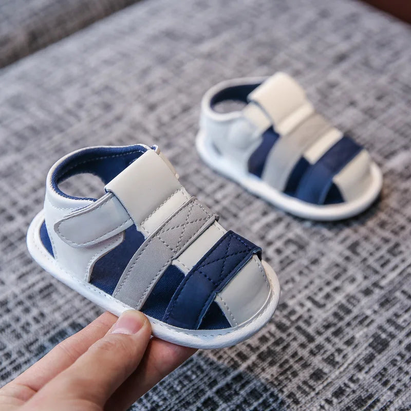 Infant Baby Boys Girls Sandals Summer Baby Flat Shoes Newborn Crib Shoes First Walkers Prewalkers Shoes