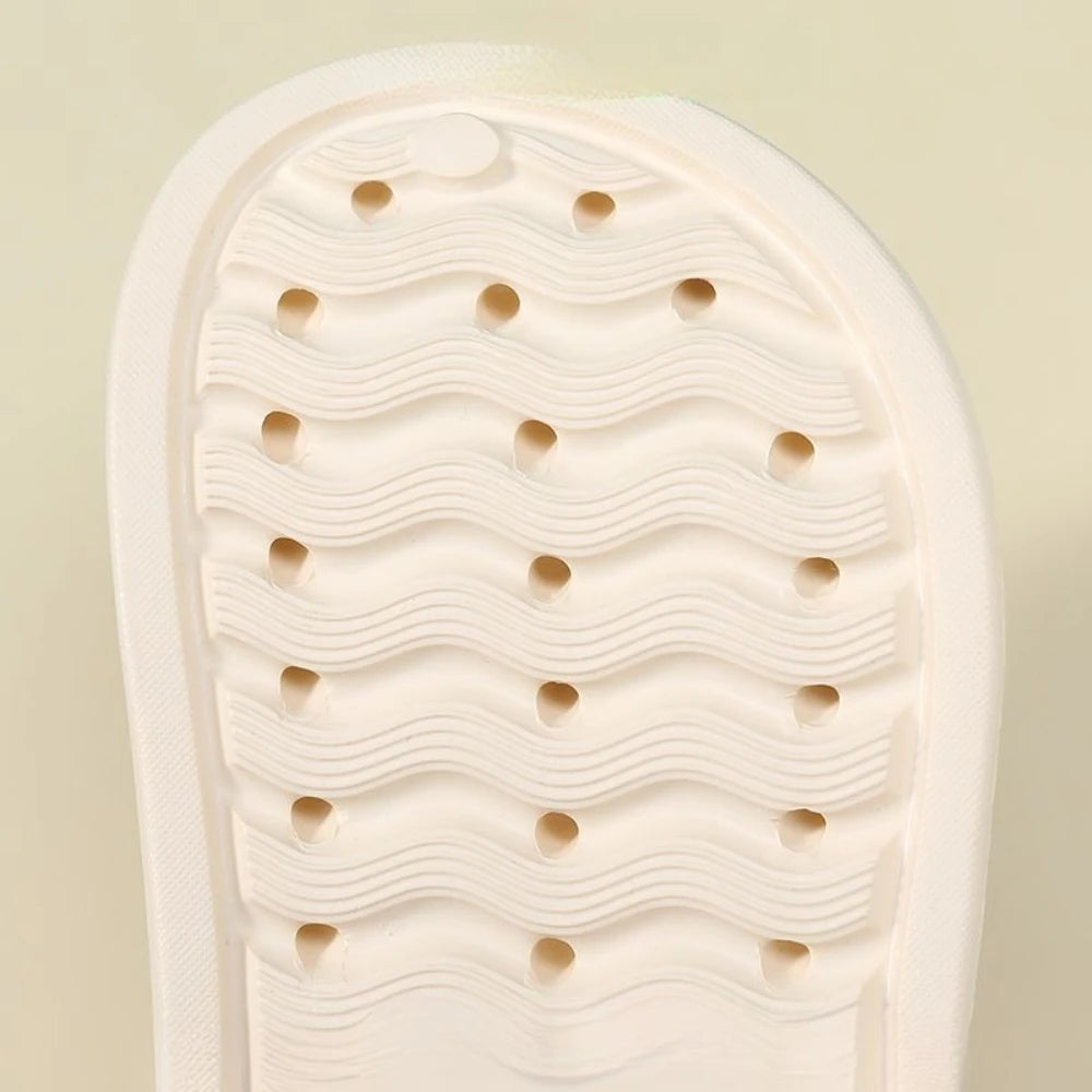 New 170/180/190/200mm Kid's Breathable Outdoor Casual Sandals Summer Non-slip Thick Sole Closed-Toe Cute Baby Toe Beach Slippers