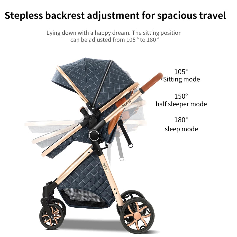 toddler stroller 3 in 1 strollers compact stroller baby stroller and car seat infant stroller mother kids travel system stroller