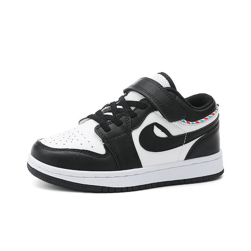 Air Force One sneaker Boy 2025 new leather waterproof children's student casual shoes trend non-slip board shoes