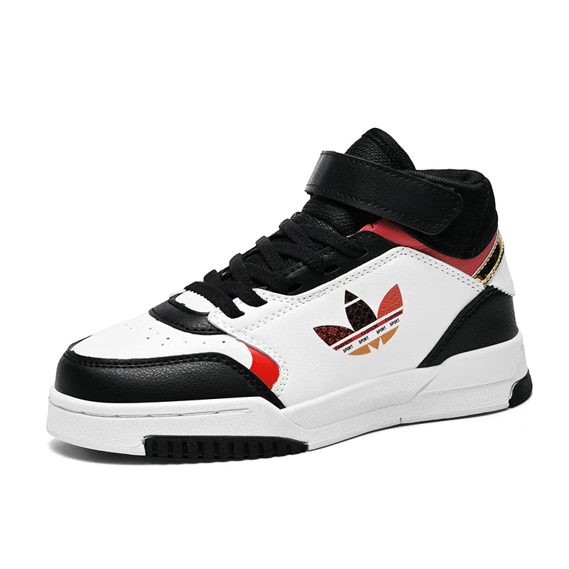 Cuhk kids high top combat basketball shoes boys student sports rebound wear resistant non-slip board shoes girls