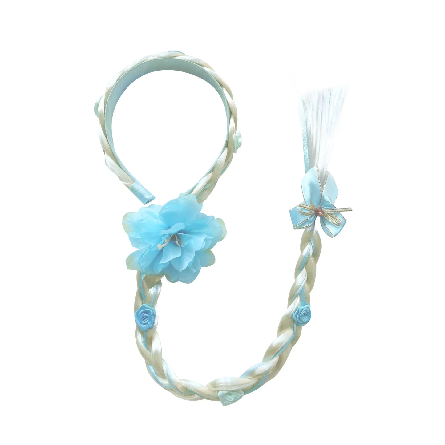 Princess Cinderella Girls Blue Butterfly Magic Wand Crown Crystal High Heel Necklace Dress Up Jerlwery Girl Cosplay Toy