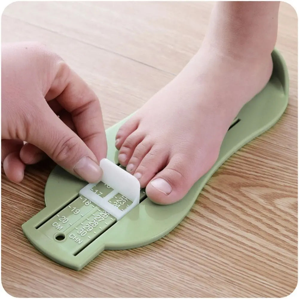 3 Colors Kid Infant Foot Measure Gauge Children Foot Ruler Shoes Size Measuring Length Growing Foot Fitting Ruler Tool Measures