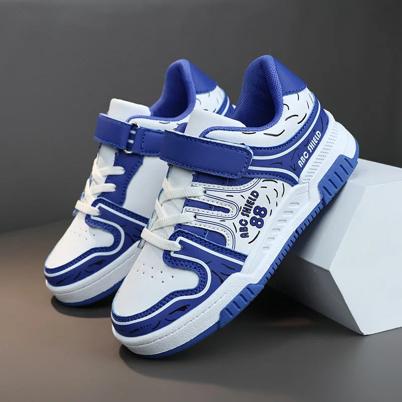 New Four Seasons Small White Shoes board shoes children sports casual shoes 8 colors 28-39