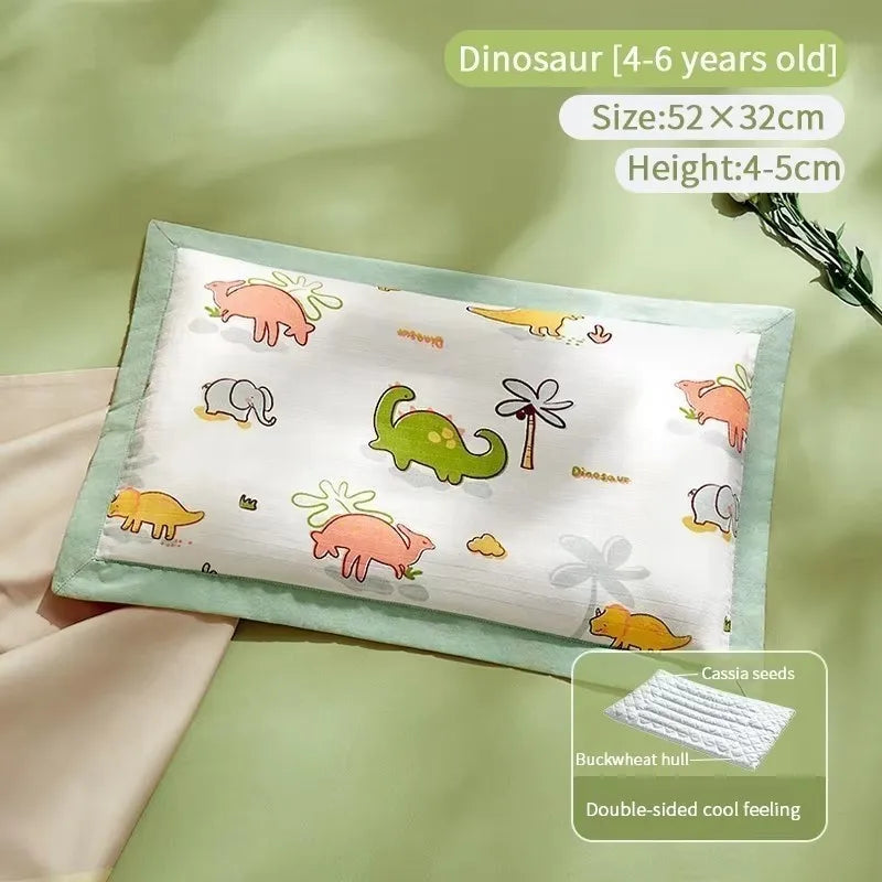 AIBEDILA Pillows for Babies Newborn Baby Articles Double-sided Available for All Seasons Baby Pillows Bedding Sleeping AB8167