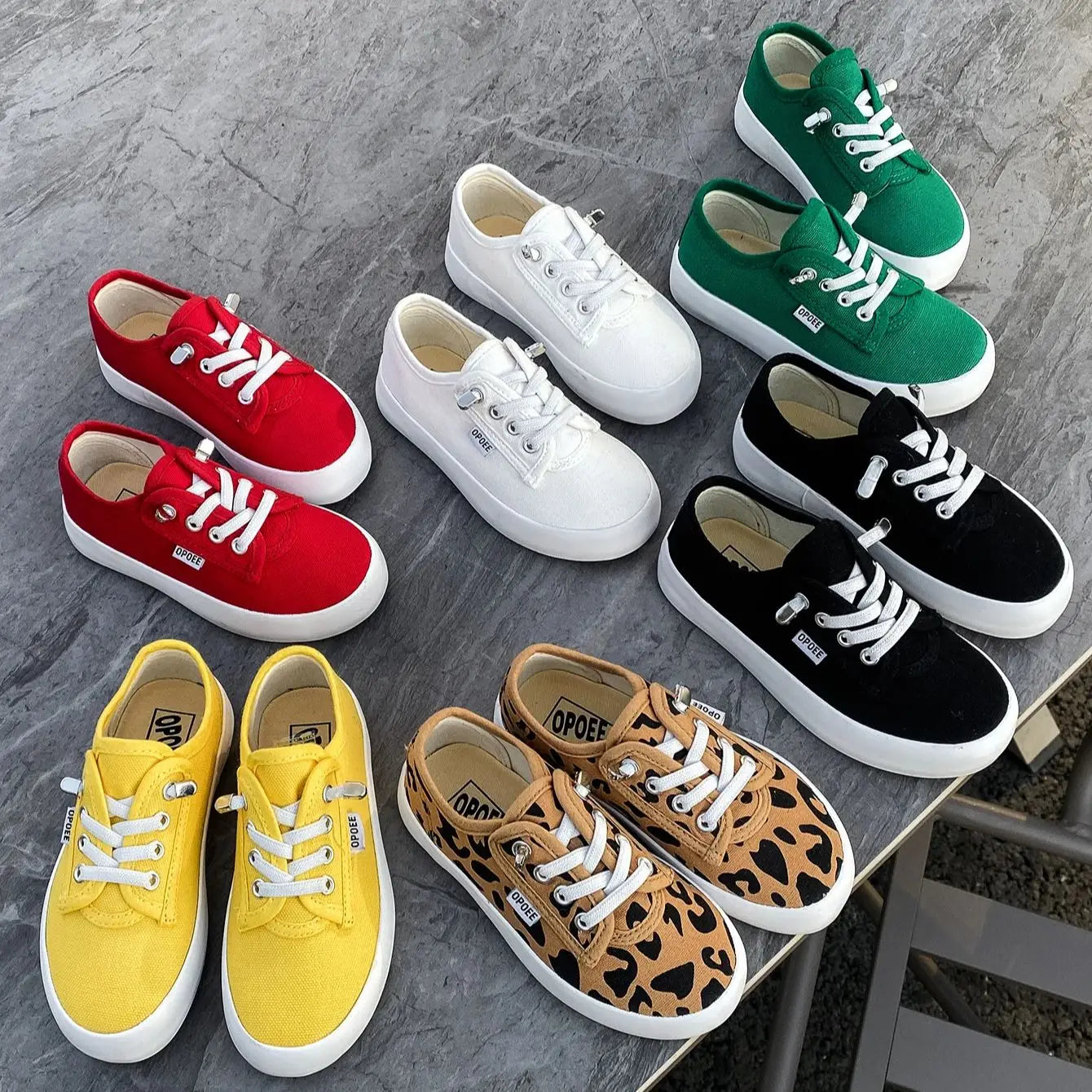 2188 Spring and Autumn Fashion Children's Low Top Canvas Shoes Boys and Girls' Cloth Shoes Cover Feet Children's Shoes Breathabl