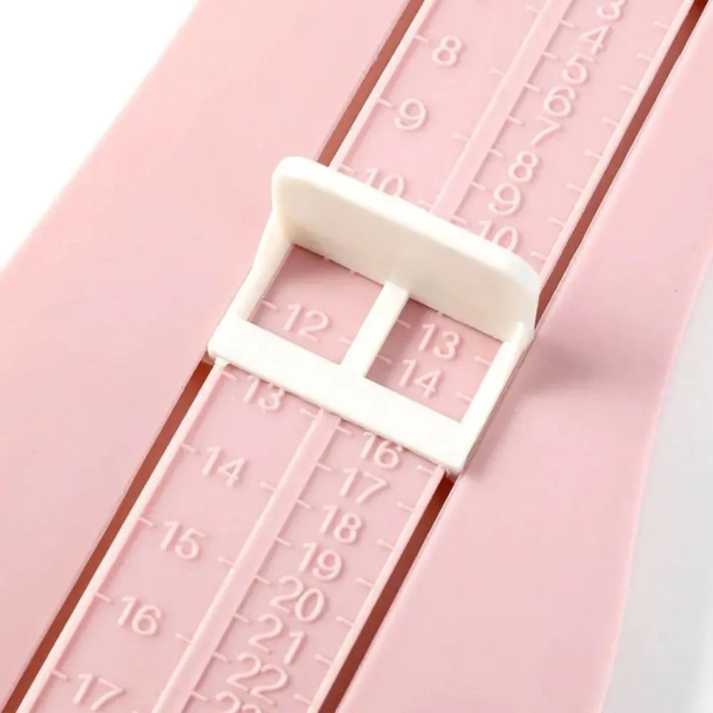 3 Colors Kid Infant Foot Measure Gauge Children Foot Ruler Shoes Size Measuring Length Growing Foot Fitting Ruler Tool Measures