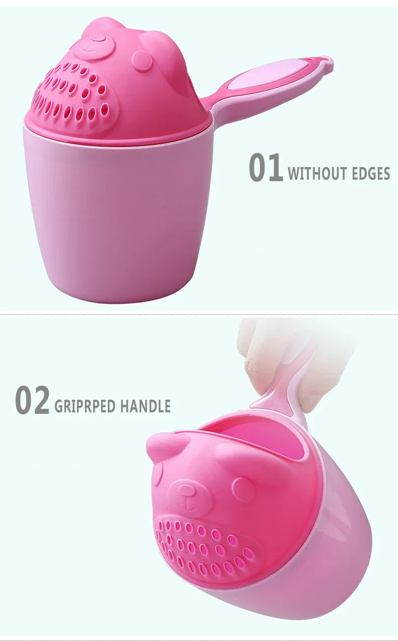 Baby Shampoo Rinse Cup Protect Your Baby Eyes Multifunctional Bathing Supplies Shower Tools for Kids