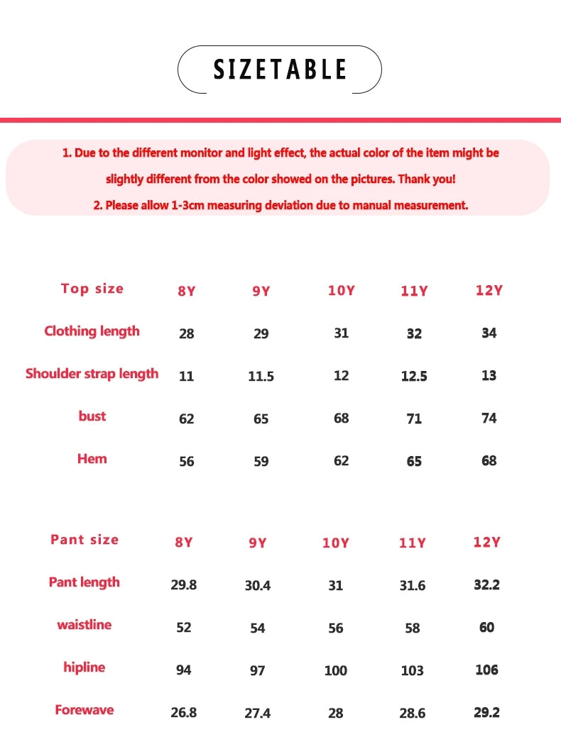 Two Piece Summer Girl Girl Cool And Breathable Cute Camisole Vest Printed Shorts Casual Princess Birthday Party Costume Set