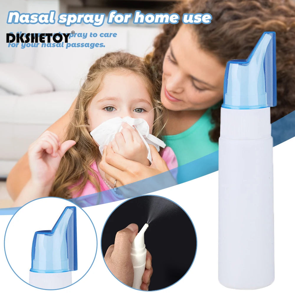 70ML Nose Cleaner Infant Rhinitis Nasal irrigator Washer Spray Bottles Atomizer Nasal Wash Cleaners Avoid Allergic Rhinitis Neti