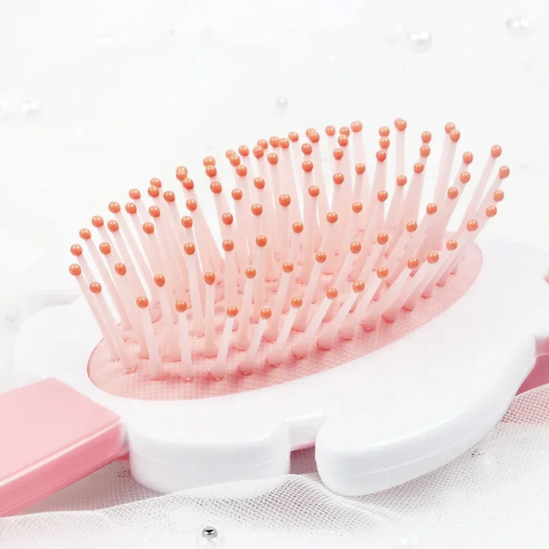 Baby Cute Cartoon Combs for Kids Air Cushion Massage Brushes Girls Children Princess Dress Make Up Hair Care Edge Brush Gifts