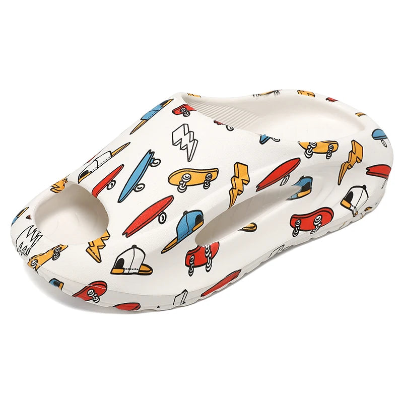New shoes shoes children wear outside the summer indoor non-slip and deodorant eva bathroom home slippers large children