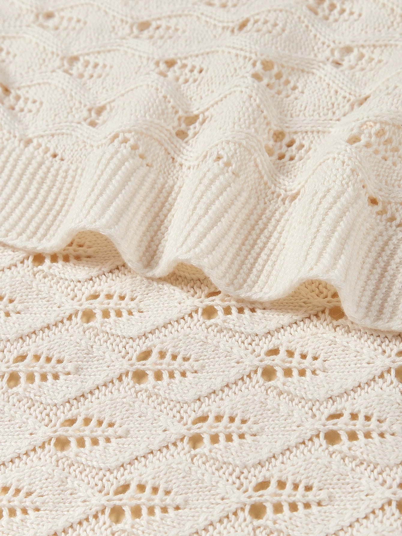 Knitted Baby Blanket Newborn Infant Swaddle Wrap Receiving Blankets 100% Cotton Crib Stroller Blanket Bath Towel