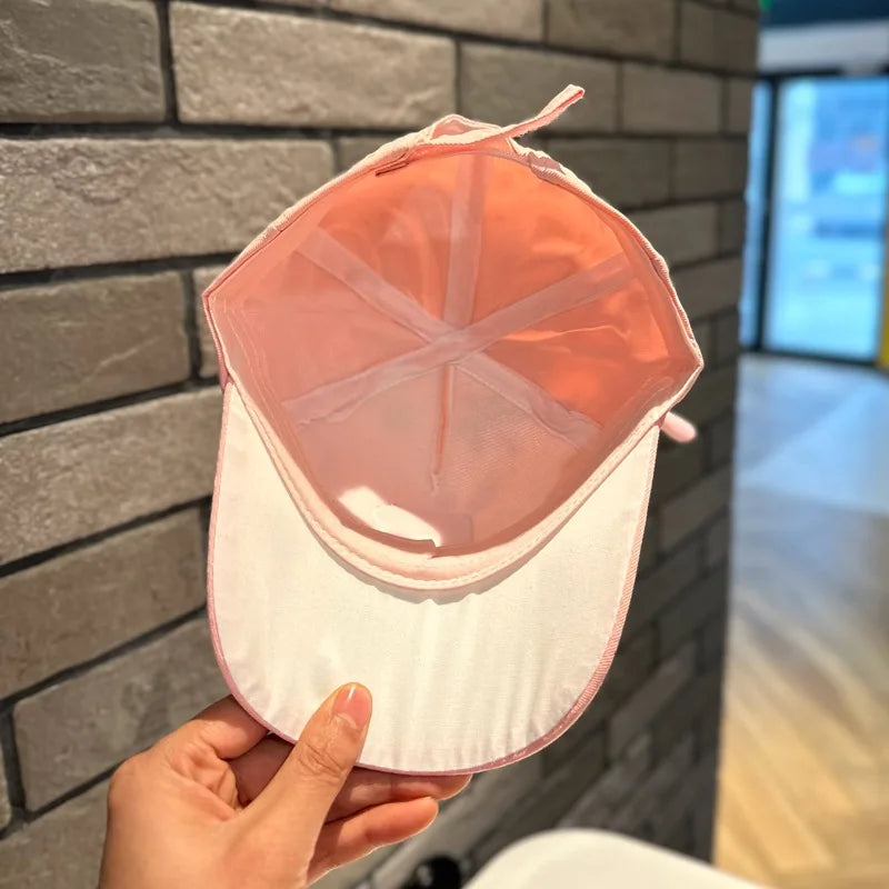 Cartoon Animals Kids Baseball Cap Cute Children Sunshade Duck Tongue Caps 2-7Year Boy Girl Outdoor Sport Visors Baby Peaked Hat