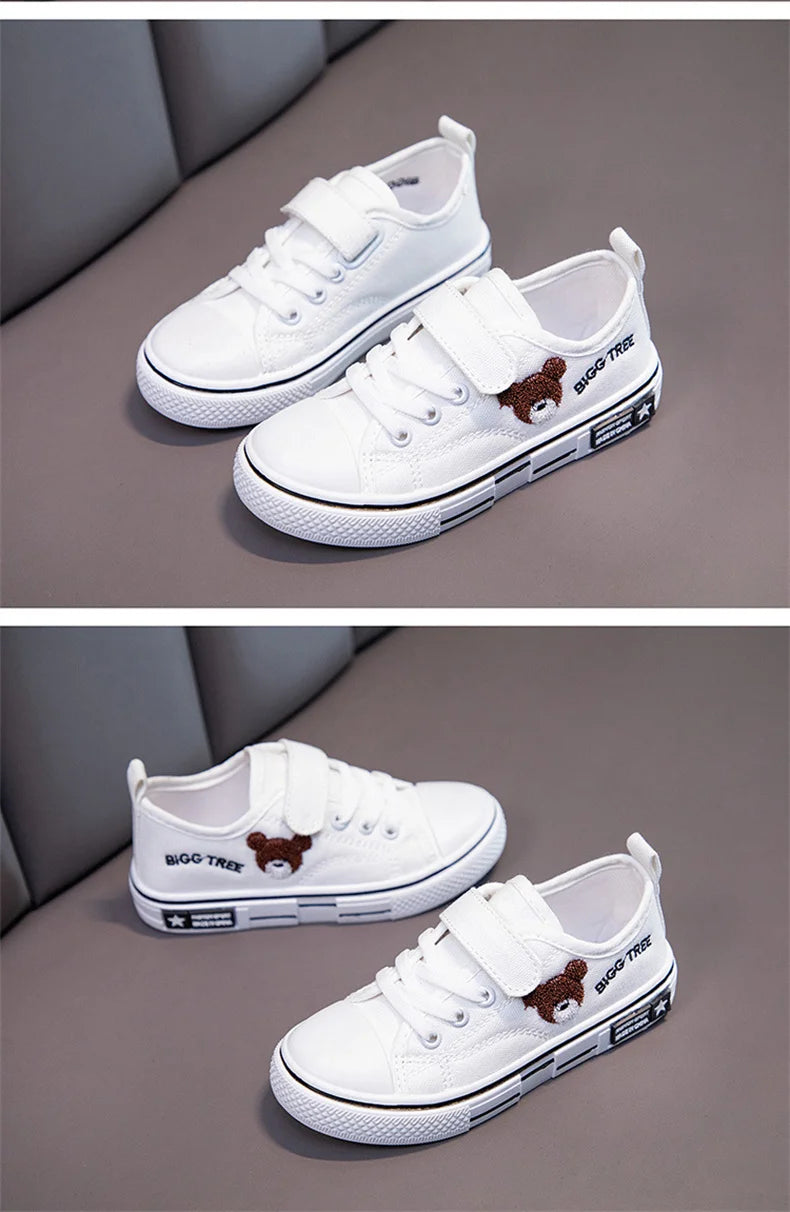 Children Casual Shoes Mesh Sneakers Boys Sport Breathable Tennis Sneaker Baby Girls Spring Fashion Shell White Running Shoes