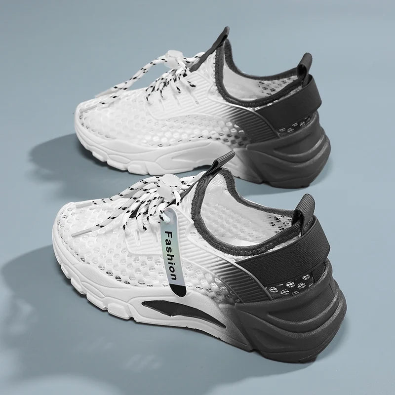 Children's Shoes Summer Cut Out Mesh Kidsren's Boys and Girls Sports Shoes