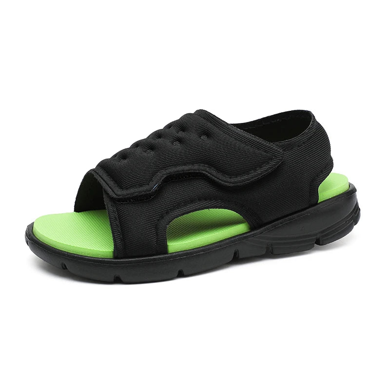 Summer Kids' Sandals – Non-Slip, Soft-Soled Beach & Sport Shoes for Toddlers and Young Children (Sizes 21–30)