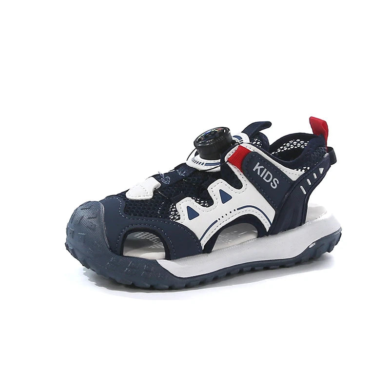 Fashion Boy Sandals Summer Children Sneaker Casual Sports Shoes Size 26-37 Anti-slip Rubber Sole Outdoor Boy Sandals Shoes