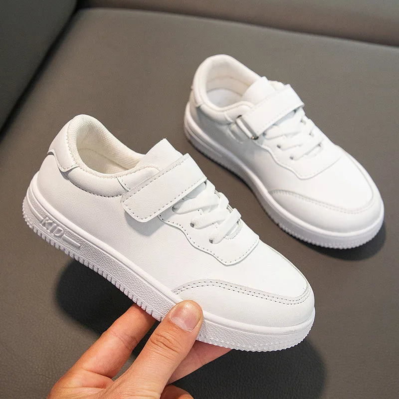 Children Casual Shoes Mesh Sneakers Boys Sport Breathable Tennis Sneaker Baby Girls Spring Fashion Shell White Running Shoes