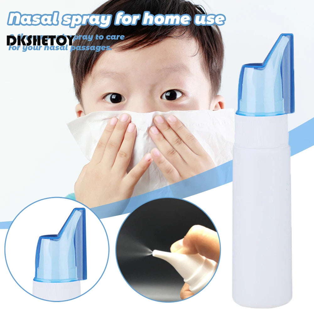 70ML Nose Cleaner Infant Rhinitis Nasal irrigator Washer Spray Bottles Atomizer Nasal Wash Cleaners Avoid Allergic Rhinitis Neti