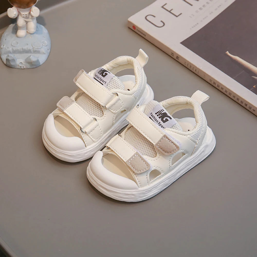 Summer Toddler Sandals For Children Trend Fashion Baby Boy Sport Sandals Ergonomics Anti-crash Girl's Sandals Summer Beach Shoes