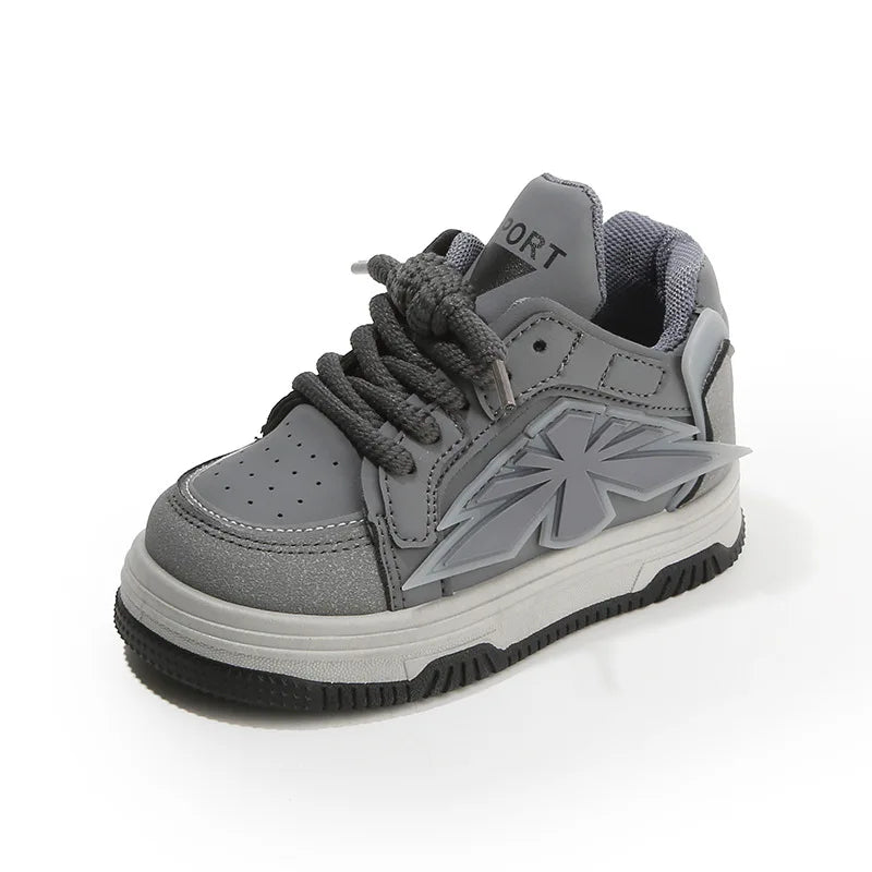 2025 New Spring Childrens Sneakers Boys Sport Shoes Girls Non-slip Casual Shoes High Top Student Shoes Toddler Shoe